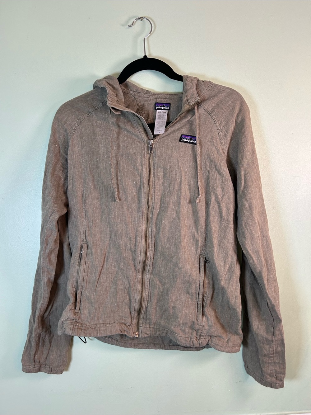 Patagonia W's Island Organic Cotton And Hemp Hood Jacket  - Medium